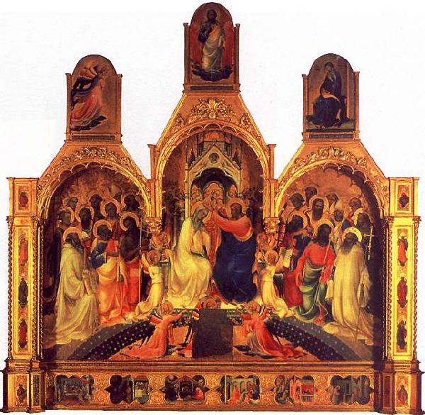 Lorenzo Monaco The Coronation of the Virgin Germany oil painting art